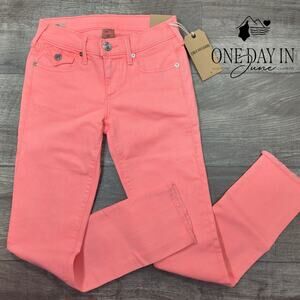 True Religion Cora Crop Straight Leg Jeans Size 23 (00)